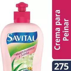 SAVITAL - Crema De Peinar Savital Multivitaminas & Sabila 275 Ml