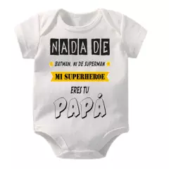 VANIDADES COLLECTIONS - Body Para Bebes Con Mensajes Mameluco Bebe Papá Super