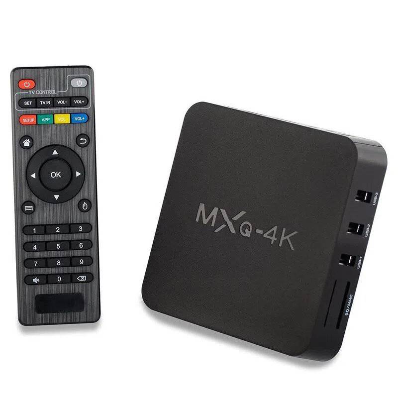 Convertidor TV Box MXQ 4K 8Gb Ram 1Gb Ultra HD Tv a Smart Tv Android  GENERICO