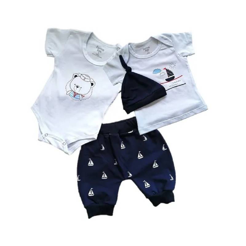 Conjunto ropa bebé con gorro Mundo Bebé | falabella.com