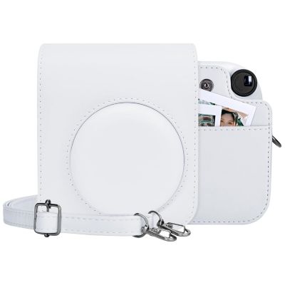 Estuche para Cámara Fujifilm Instax Mini 12 - Blanco Arcilla GENERICO