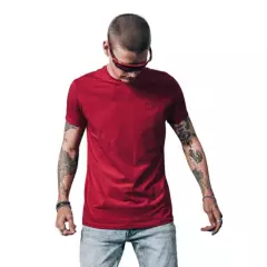 GOCO - Camiseta Basica Goco Roja con bordado.