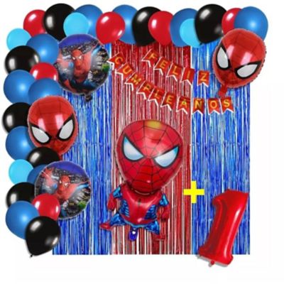 GENERICO Decoración Infantil con Globos de Spiderman