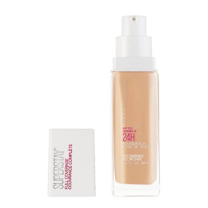 Base Líquida Superstay Full Coverage Maybelline Warm Nude