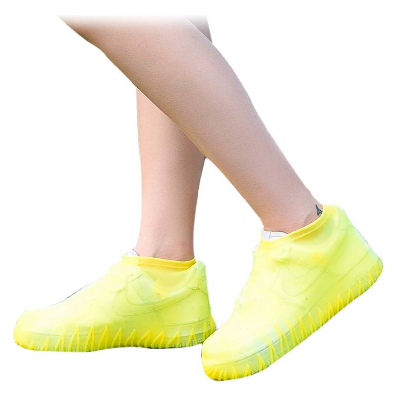 Zapatones Funda Silicona 100 Impermeable Zapato Lluvia Moto