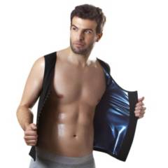 THERMO SHAPERS - Chaleco térmico reductor para Hombre con broches Osmotex