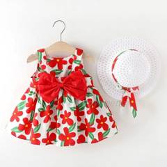 GENERICO - sombrero y Vestido Prendas niñas ropa conjuntos de vestir bebes niños