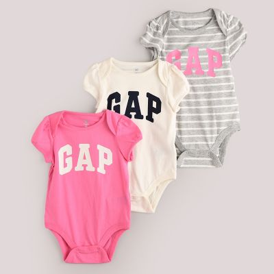 Bodies Bebé Niña Pack X3 Gap 700664