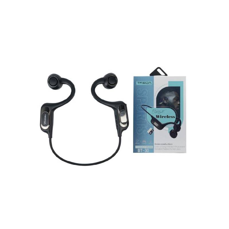 Audífonos de Conducción Osea Ambie Negro Bluetooth Inalámbricos GENERICO
