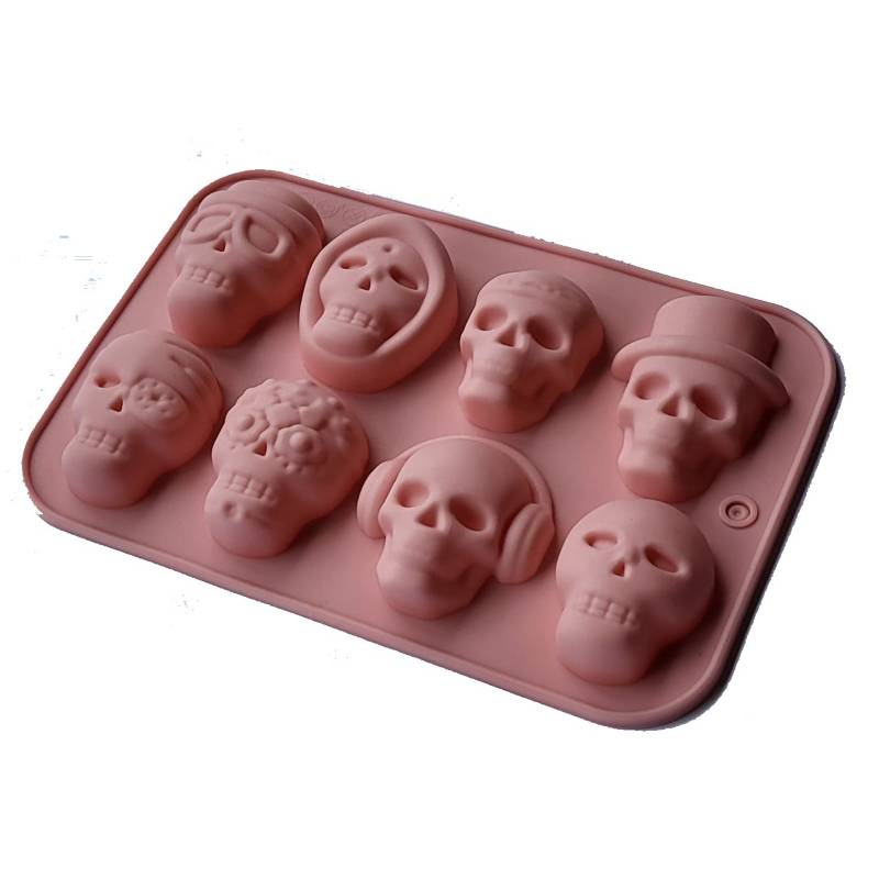 Moldes Silicona Calaveras Halloween