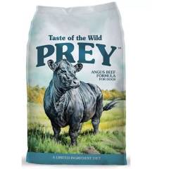 TASTE OF THE WILD - Taste Of The Wild Prey Angus Beef Perros Adultos 25lb Nuevo