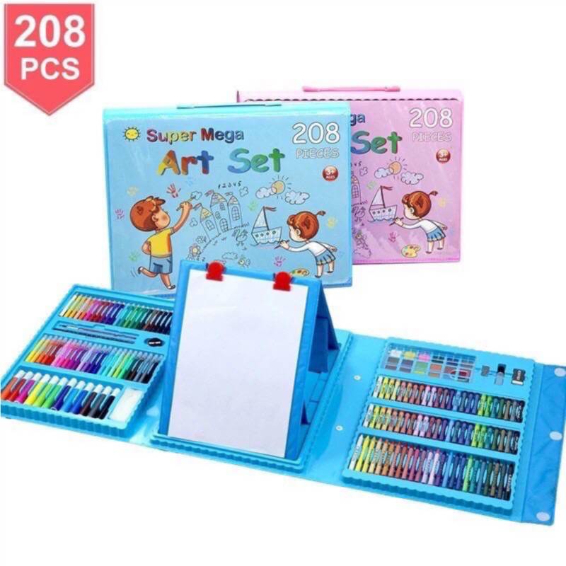 Set Arte Kit Colores 145 Pcs Dibujo Creativo Infantil