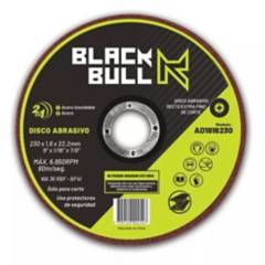 BLACK BULL - Disco Abrasivo Corte Extrafino Profesional 9 BlackBull X25