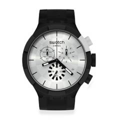 Swatch - Reloj Hombre Swatch Chequered Silver