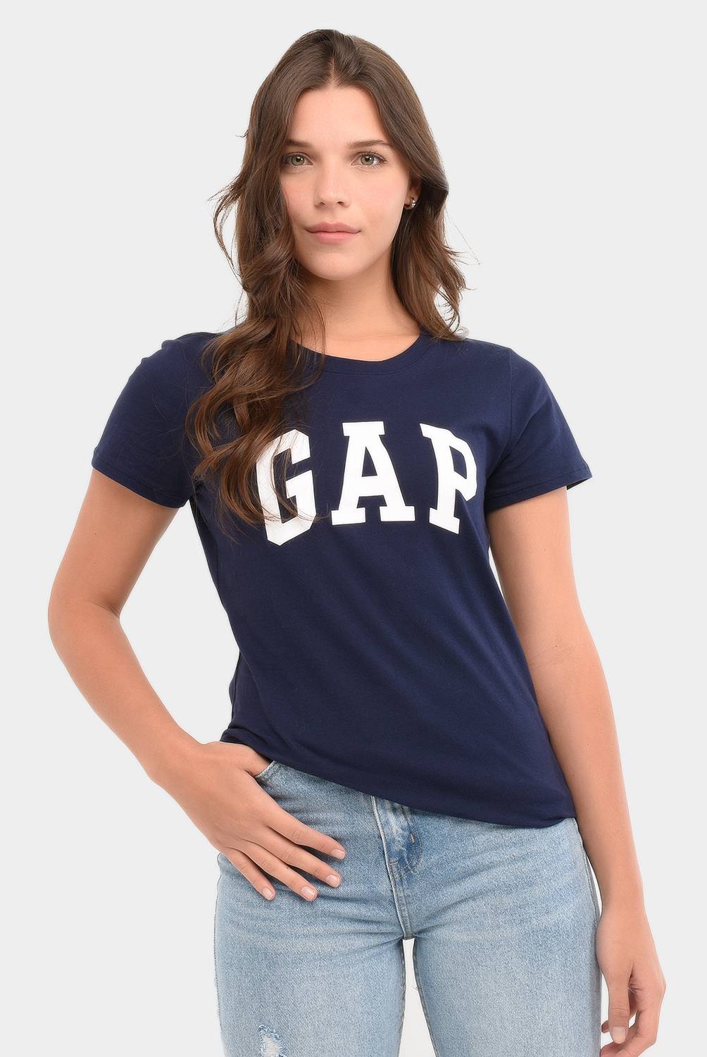 GAP - Camiseta Mujer Manga corta Gap