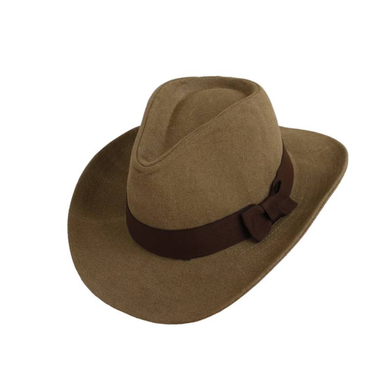 Sombrero Para Hombre Indiana Jones Tipo Viajero En Dril GENERICO