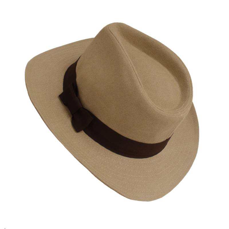 Sombrero Para Hombre Indiana Jones Tipo Viajero En Dril GENERICO