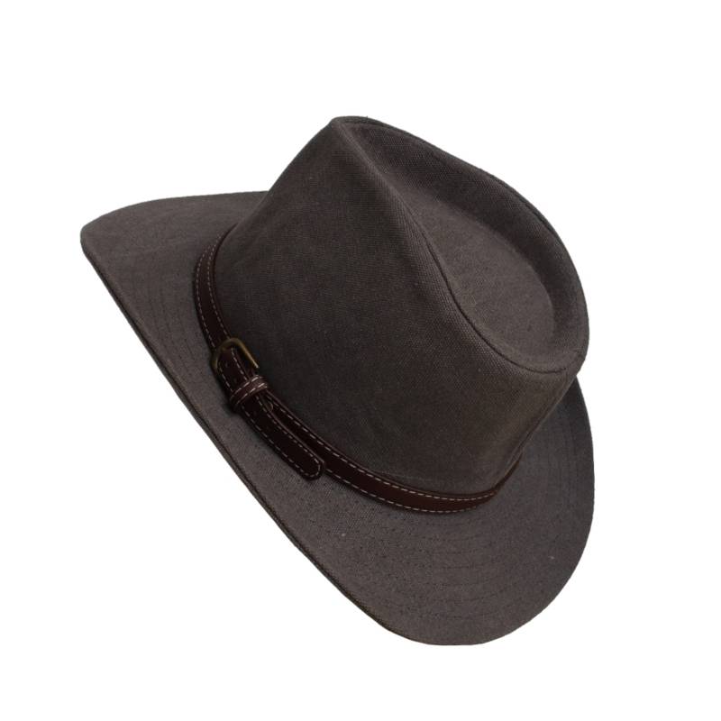 Sombrero Para Hombre Indiana Jones Tipo Viajero En Dril