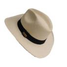 Sombrero Tipo Quiksilver Paja Artesanal Playa Hombre Mujer - Beige