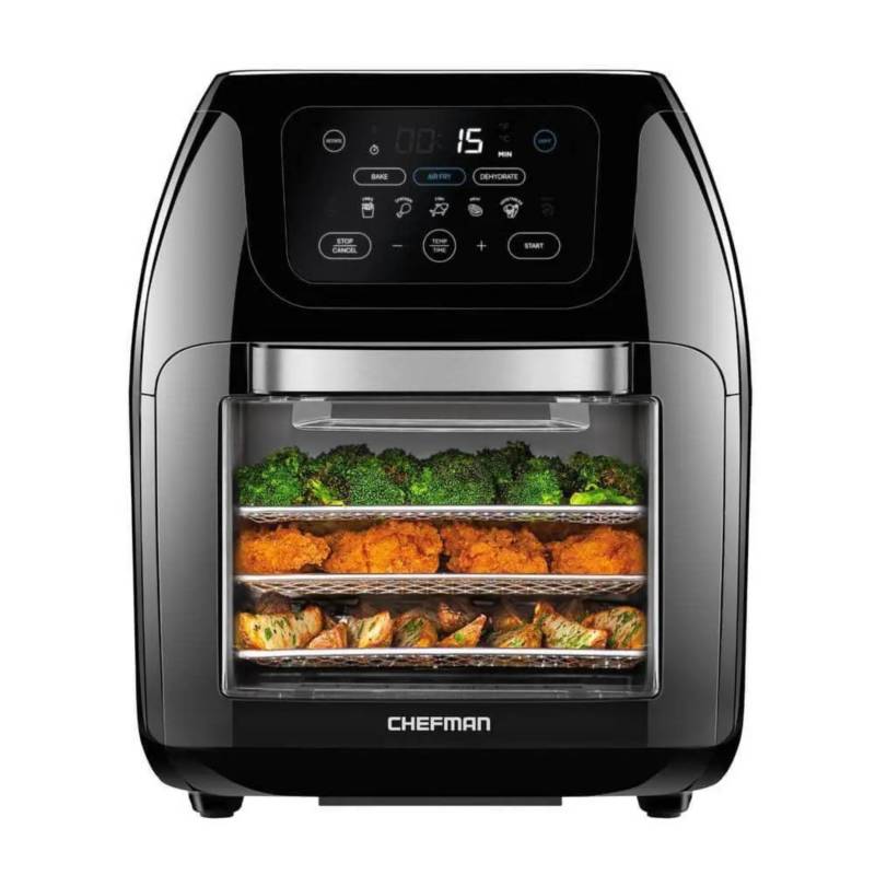 Air Fryer Oven, horno y freidora de aire, 20 L, 10 programas