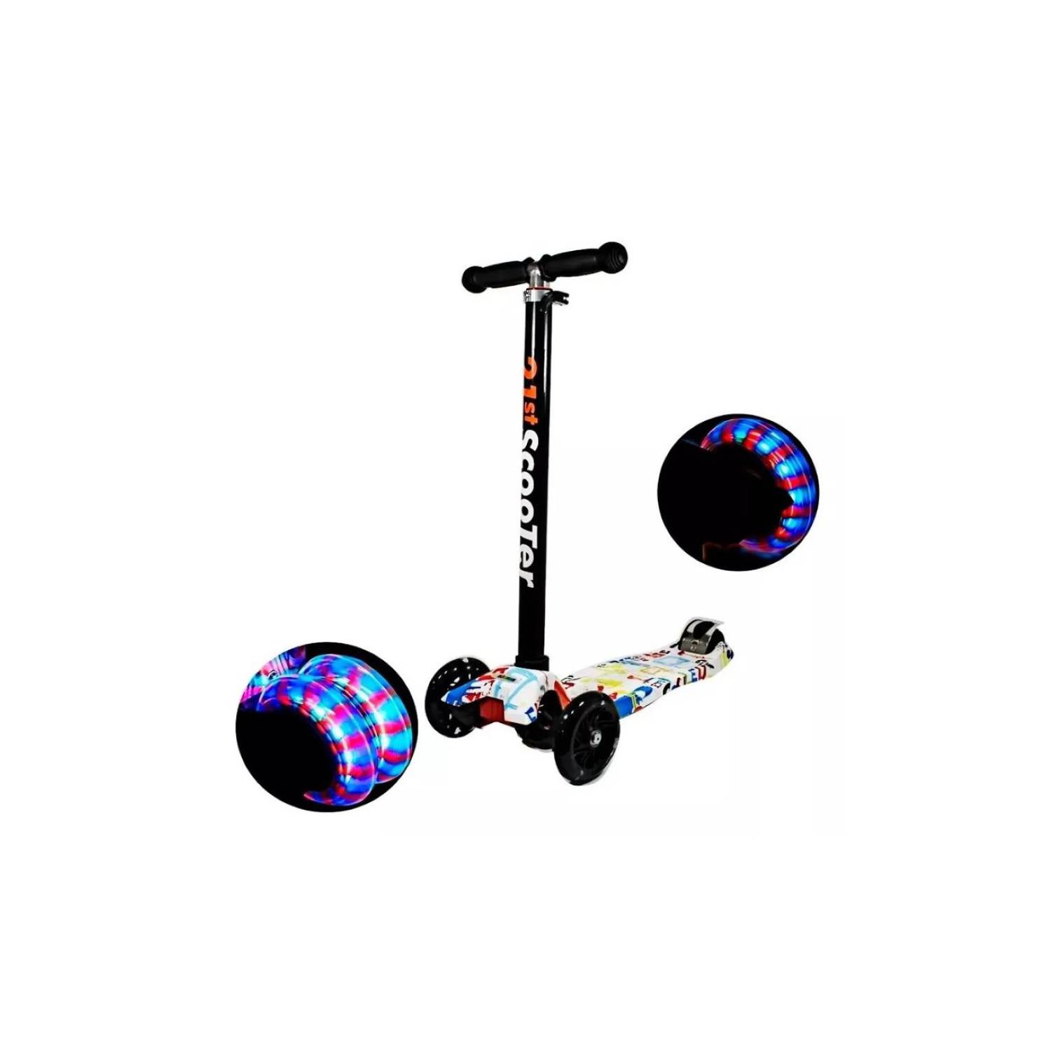 Monopatin scooter para niña edicion especial con luces led modelo 2023  GENERICO