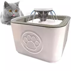 GENERICO - Fuente Bebedero Para Mascotas Agua Fresca Para Perro Y Gato
