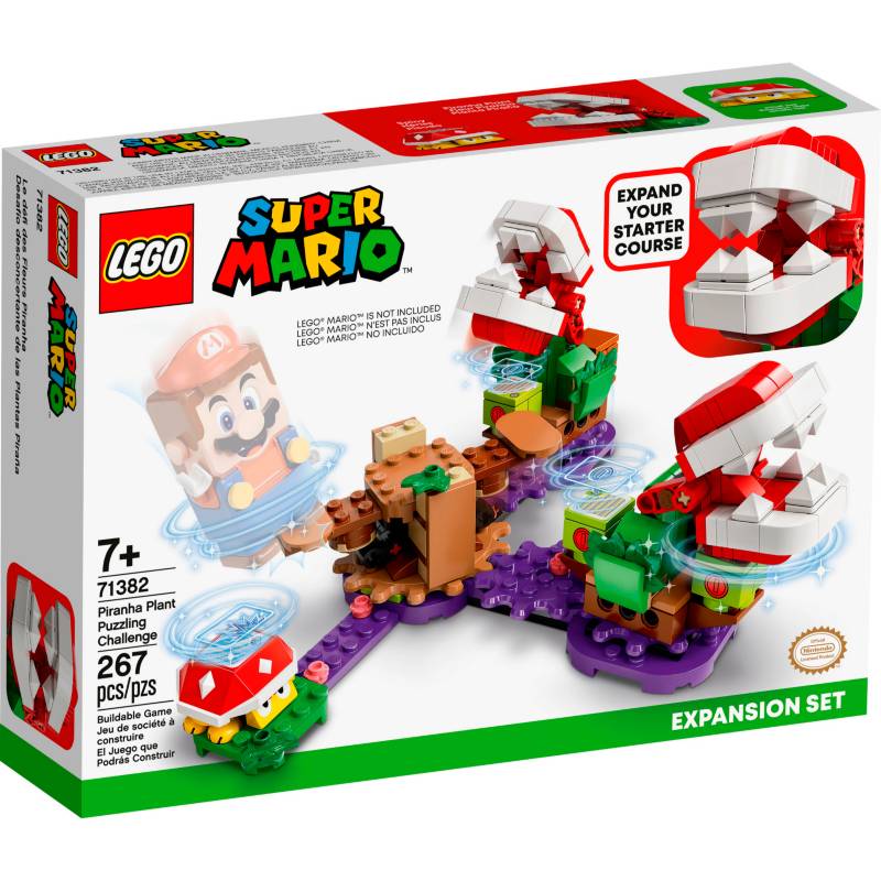 LEGO - Lego Super Mario desafío desconcertante de Las Plantas Piraña