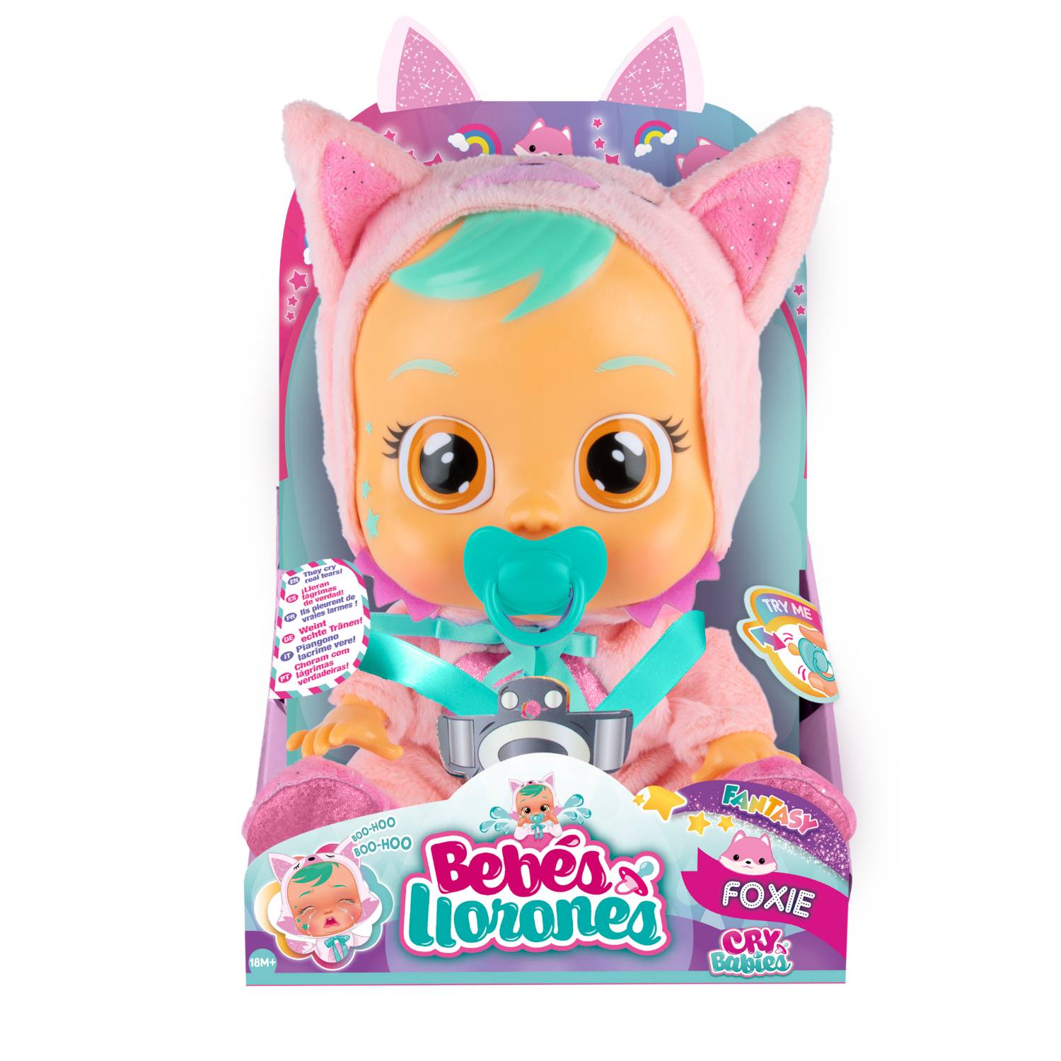 Muñeca Bebés Llorones Foxie LLORONES | falabella.com