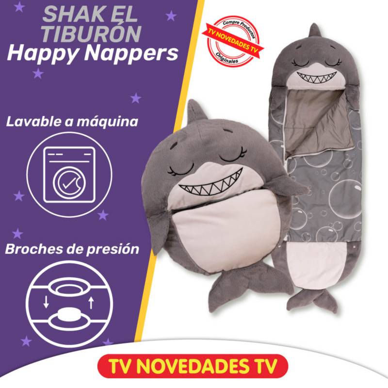 Happy Nappers - Almohada y saco de dormir para niños 👧👦 