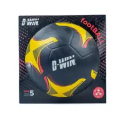 MONKEY BRANDS - Balón de Fútbol Negro 380 gr en caja