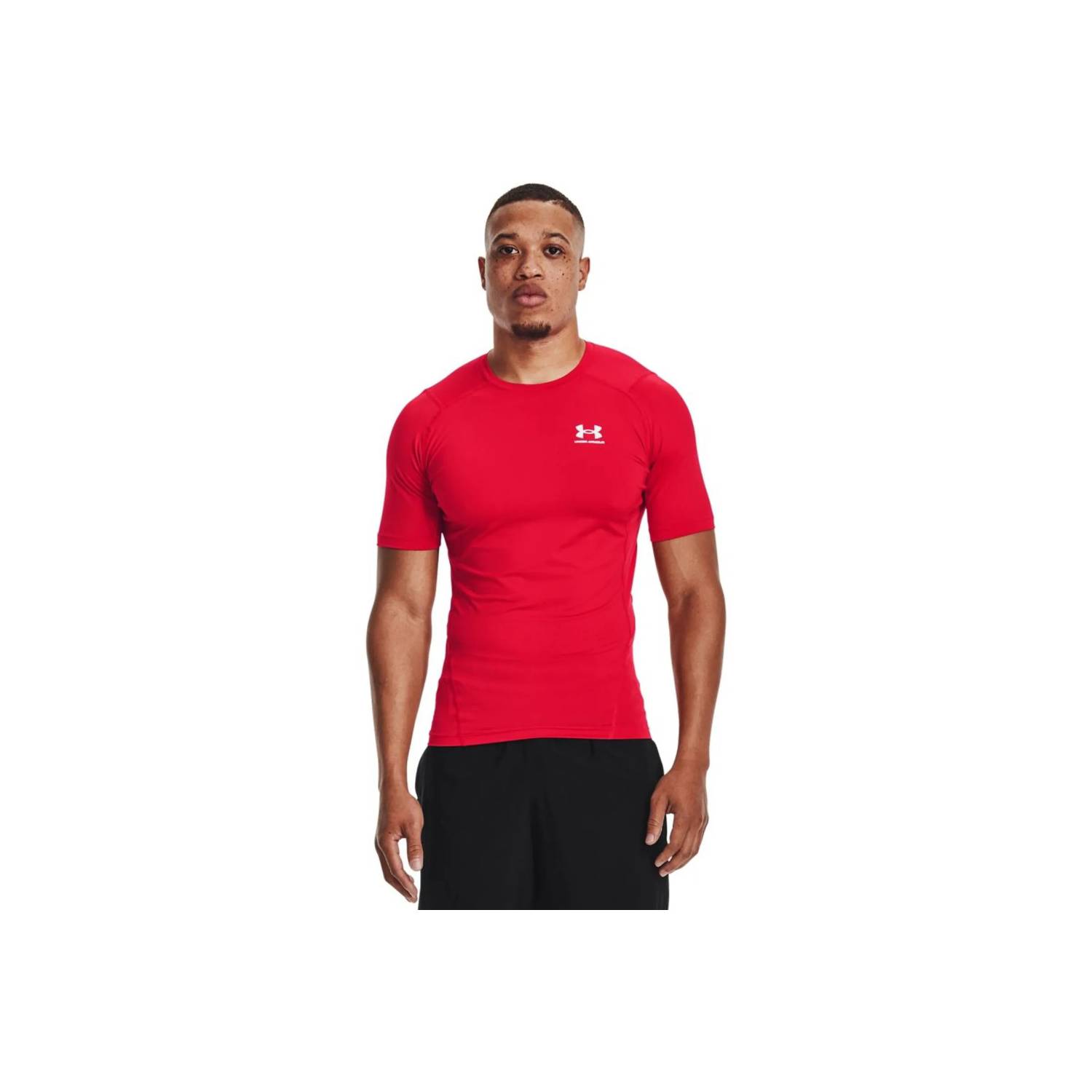  Camiseta técnica de Under Armour con cuello en V para hombre,  Rojo, XXXL : Ropa, Zapatos y Joyería