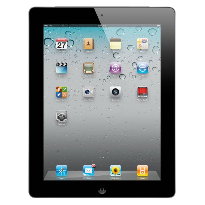 Apple - iPad 2 Wi-Fi + 3G 16GB Negro-SPA