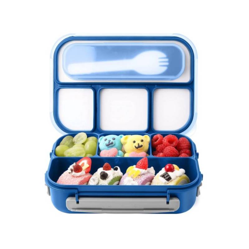 Contenedor Lonchera Topper Lunch Box Portatil Divisiones