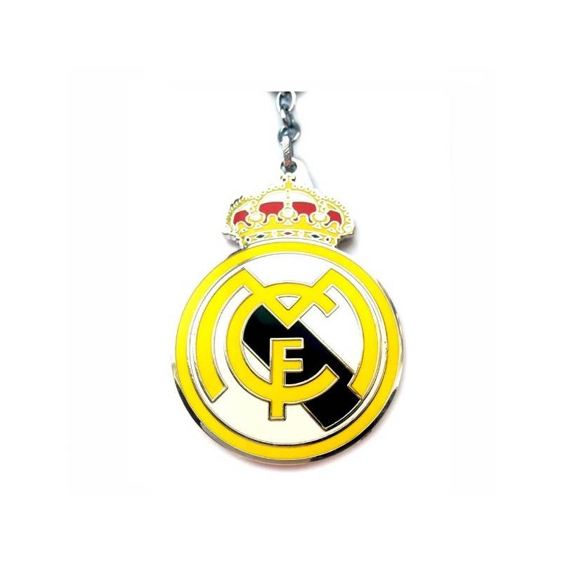 Llavero metálico camiseta escudo Real Madrid C.F. [AB4923GR]