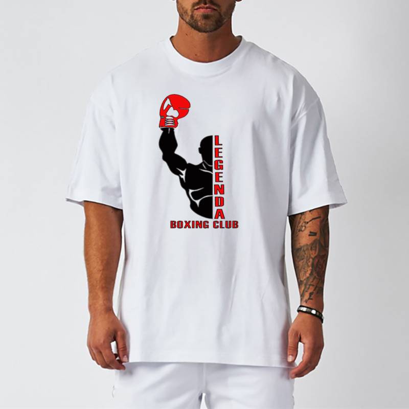 Camiseta Hombre Con Estilo Boxeo JGA COMPANY