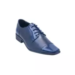 GENERICO - Zapato En Cuero Azul Formal Fasucol Marco