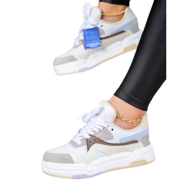 Tenis Mujer Calzado Casual Zapatos Blancos Damas Tenis Informal de Moda