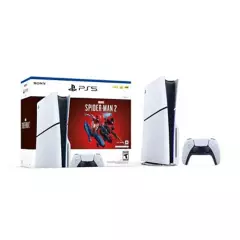 SONY - PlayStation 5 Slim Unidad de cd + Spiderman 2