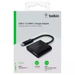 BELKIN - Adaptador UBSC a HDMI + Carga USBC