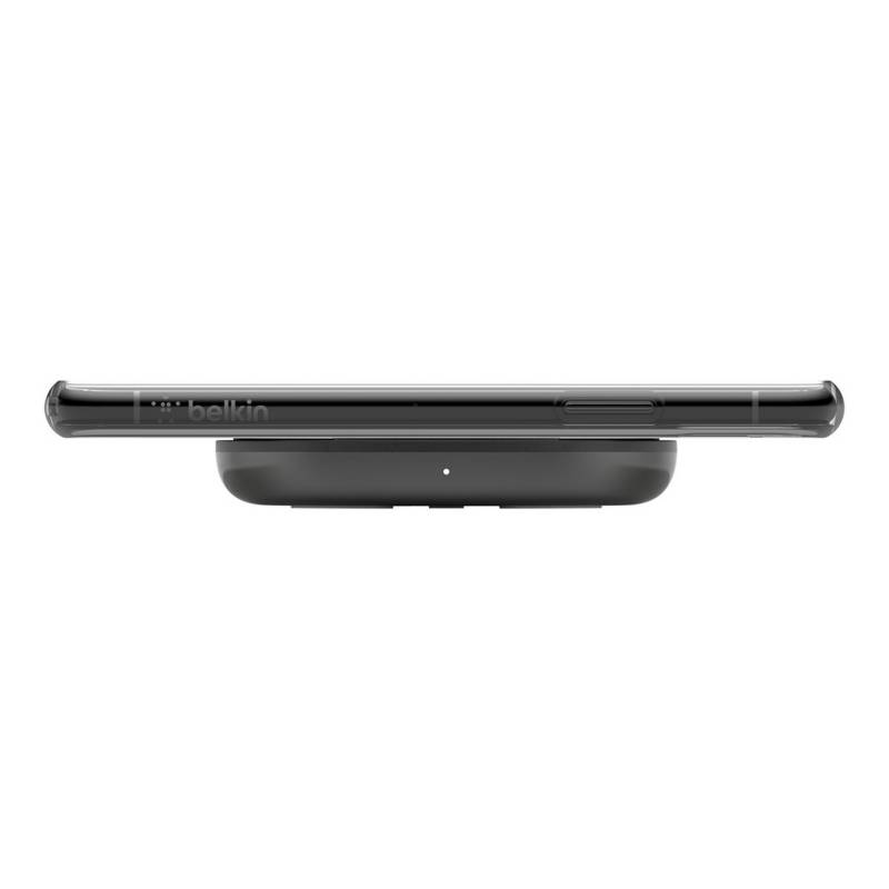 Cargador Belkin 10w Inalambrico Wireless iPhone Samsung Cuot Color Negro