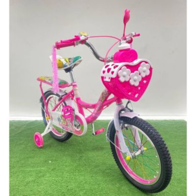 Bicicleta Para Niñas Princesas Rin 16 4 A 8 Años Morado