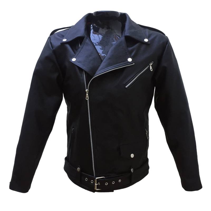 Chaqueta Cuero Hombre Red Biker KL - Kemeth Leather