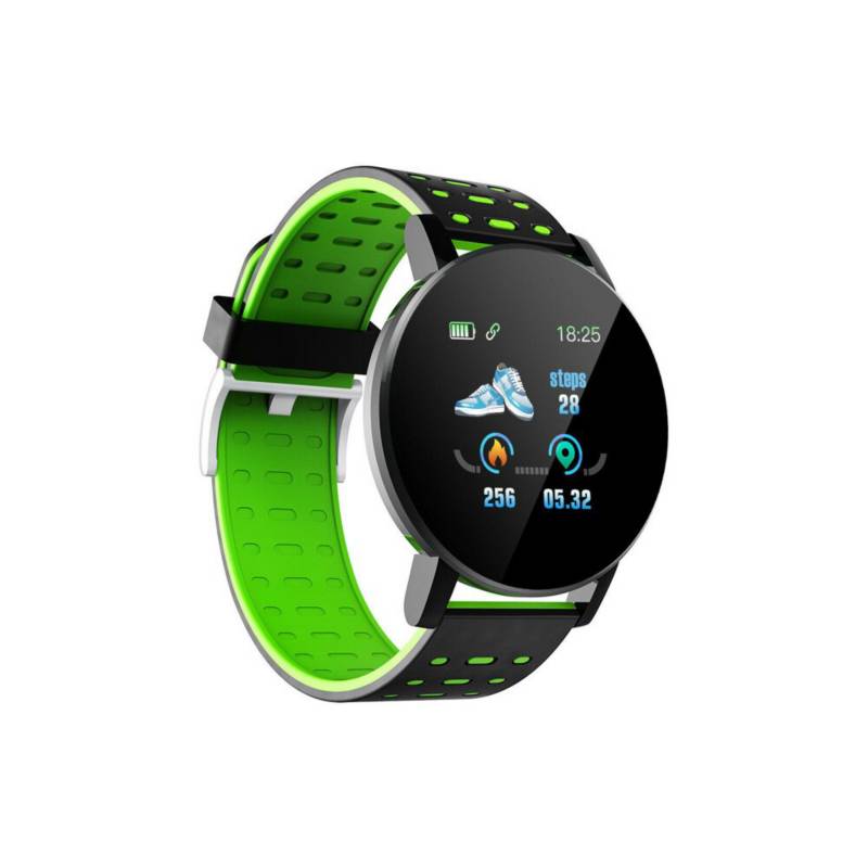 GENERICO - Smart wacth reloj 119 plus ritmo cardiaco verde