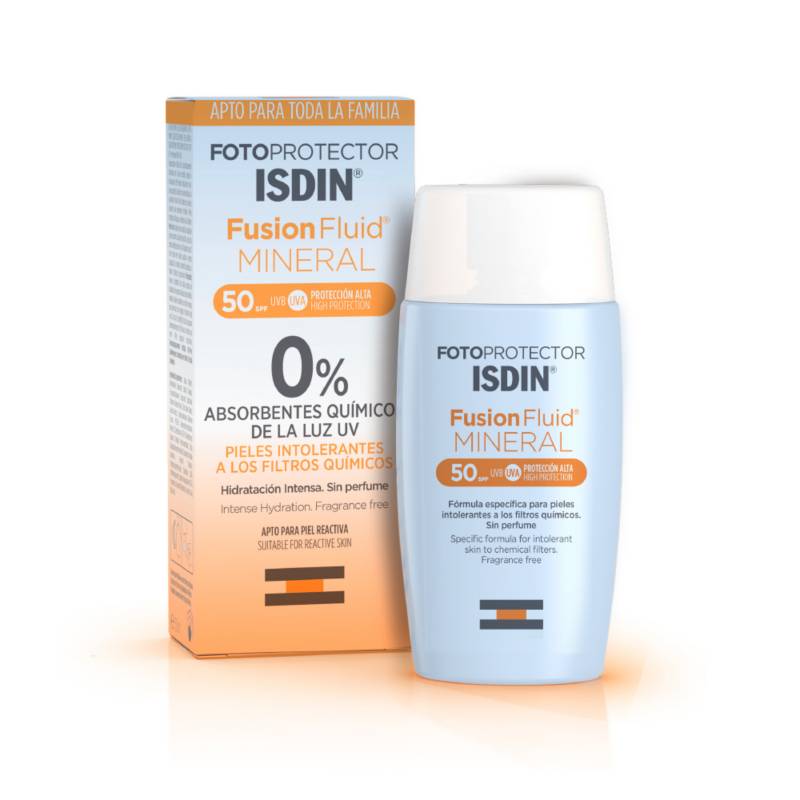 ISDIN - Protector Solar Fotoprotector Fusion Fluid Mineral 50 ml