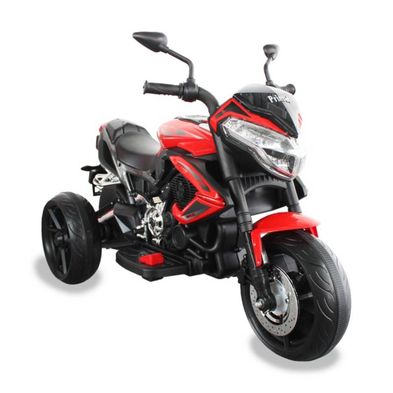 Moto Eléctrica Para Niños Magnum Pro Montable 6V Rojo PRINSEL