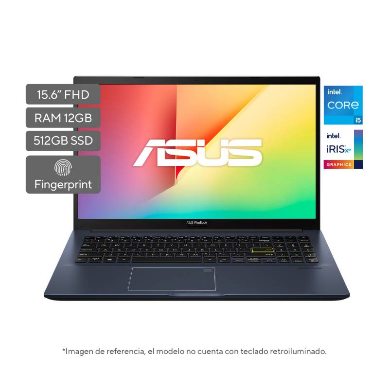 ASUS - Portátil Asus Vivobook X513 15.6 pulgadas Intel Core i5 12GB 512GB
