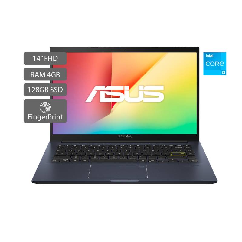 ASUS - Portátil Asus Vivobook X413 14 pulgadas Intel Core i3 4GB 128GB
