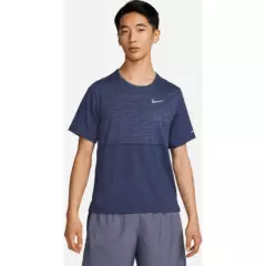 NIKE - Camiseta Hombre Nike Dry-Fit Run Division Miler Ss - Azul oscuro
