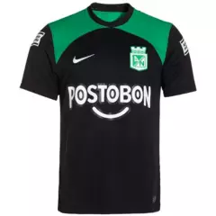 NIKE - Camiseta Fútbol Hombre Nike Atlético Nacional Visitante 2023 - Negro