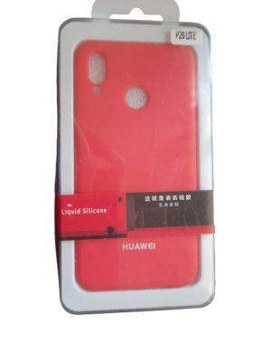 Funda Silicona Huawei P20 Lite (Rosa)